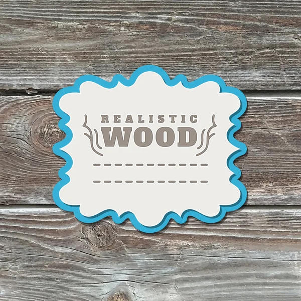 Realistic wood texture — Stock Vector