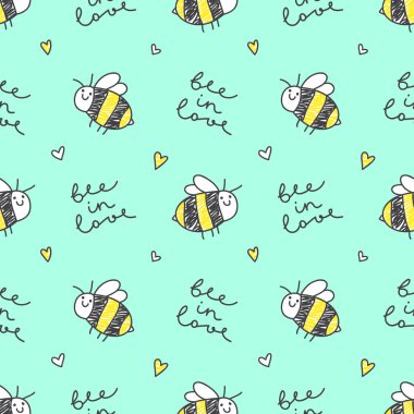 şirin arılar desen