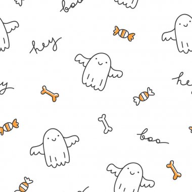 Cadılar Bayramı kusursuz desen