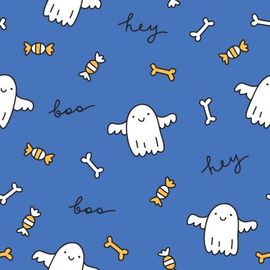 Cadılar Bayramı kusursuz desen