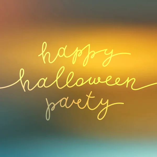 Feliz festa de Halloween —  Vetores de Stock