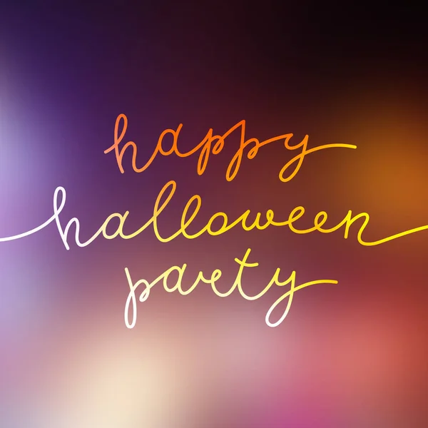 Fröhliche Halloween-Party — Stockvektor