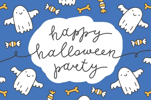 Boldog Halloween party Stock Illusztrációk