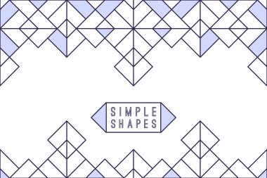 Geometrik soyut arkaplan