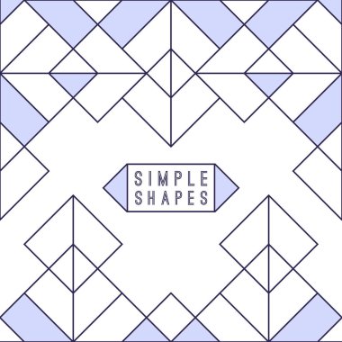 Geometrik soyut arkaplan