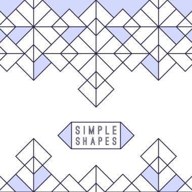 Geometrik soyut arkaplan