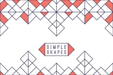 Geometrik soyut arkaplan