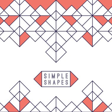 Geometrik soyut arkaplan