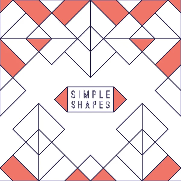 Geometrik soyut arkaplan