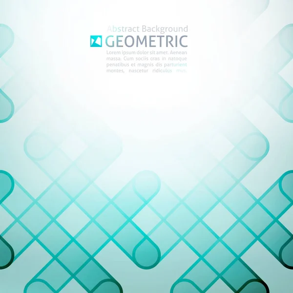 Geometric abstract background — Stock Vector