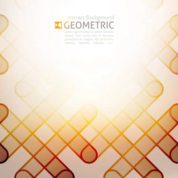 Fondo abstracto geométrico — Vector de stock