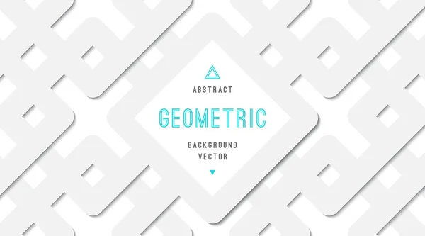 Geometrisk abstrakt bakgrund — Stock vektor