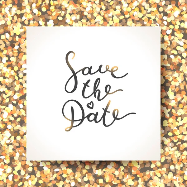 Save the date — Stock Vector