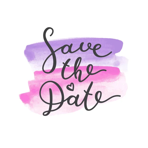 Save the date — Stock Vector