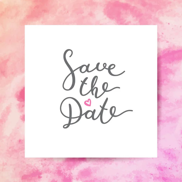 Save the date — Stock Vector