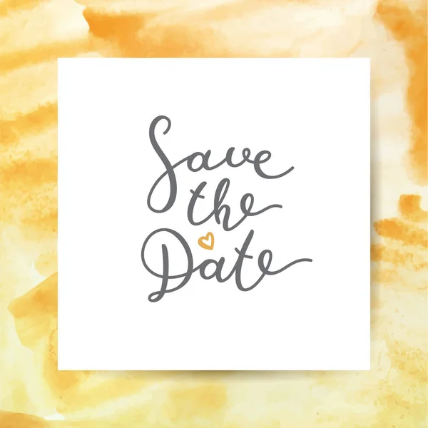 Save the date — Stock Vector