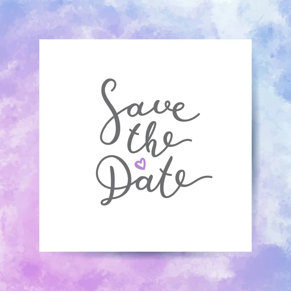 Save the date — Stock Vector