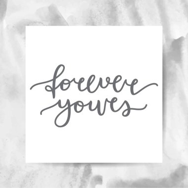 sonsuza kadar senin yazı