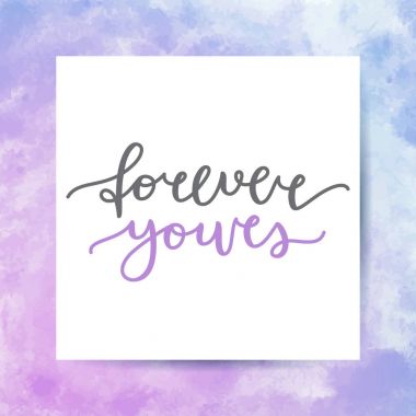 sonsuza kadar senin yazı