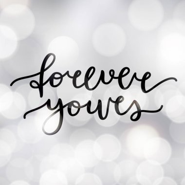 sonsuza kadar senin yazı