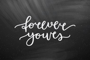 sonsuza kadar senin yazı