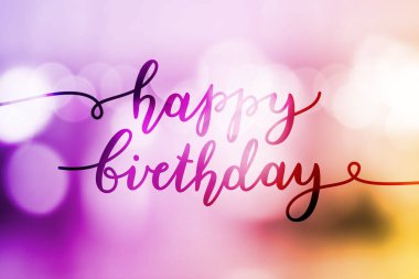 Mutlu doğum günü mektupları