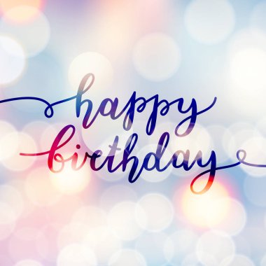 Mutlu doğum günü mektupları