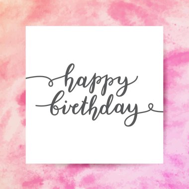 Mutlu doğum günü mektupları