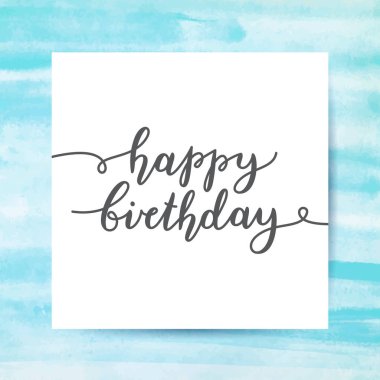 Mutlu doğum günü mektupları