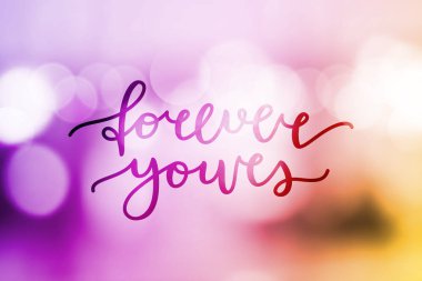 sonsuza kadar senin yazı