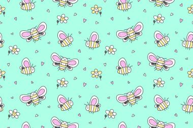 Kelebekler seamless modeli el çekilmiş