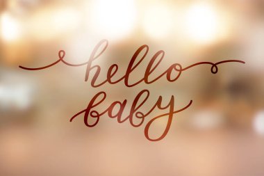 altın arka plan bulanık üzerinde yazı