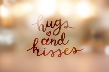 altın arka plan bulanık üzerinde yazı