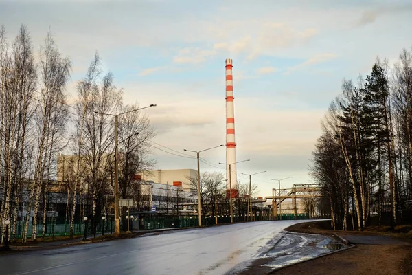 工場からの排出量 — ストック写真