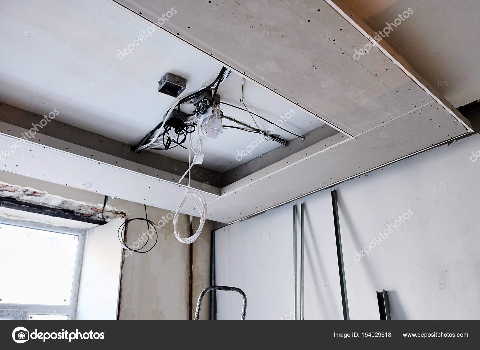 The Ceiling Of Plasterboard Stock Photo C Seroma 72 Mail