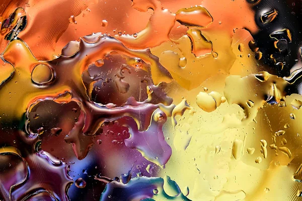 Sfondo colorato da gocce d'acqua — Foto Stock