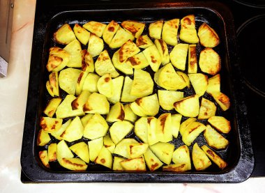 lezzetli çıtır ev kızartması