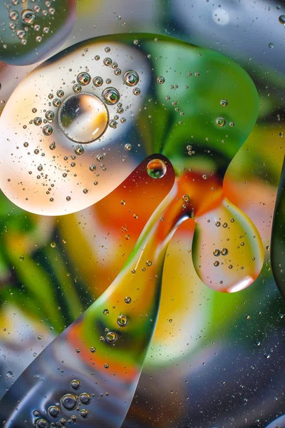 Kolorowe tło z kropel wody — Zdjęcie stockowe