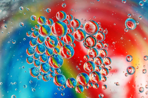 Colorful background from water drops — Stock Photo, Image