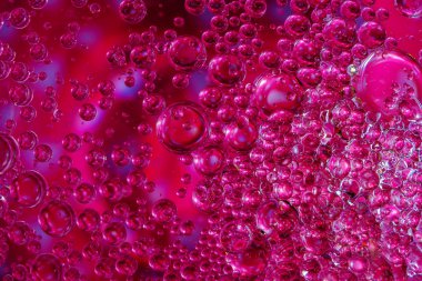 Su damlalarından gelen renkli arkaplan