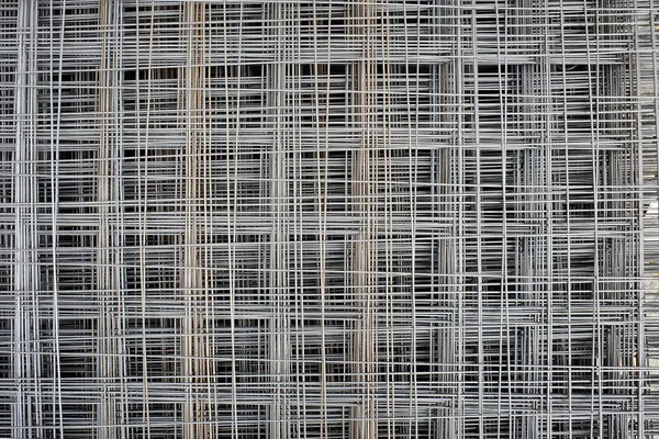 Armeringsjärn mesh för betong — Stockfoto