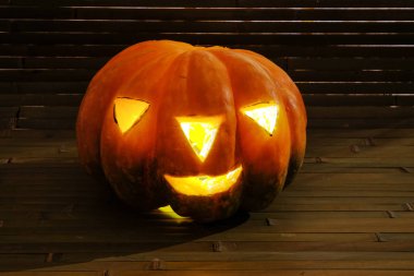 Cadılar Bayramı için balkabağı