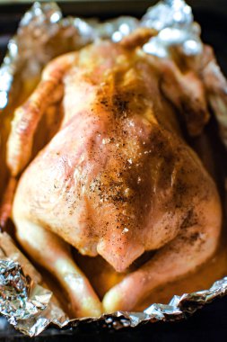 chicken baked in the oven