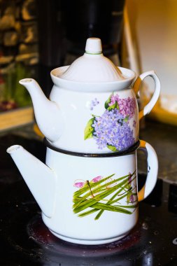 Türk çayı su ısıtıcısı