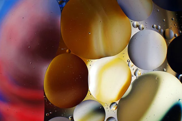 Sfondo colorato da gocce d'acqua — Foto Stock
