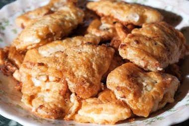 Balık fileto meyilli olarak