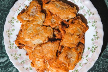 Balık fileto meyilli olarak