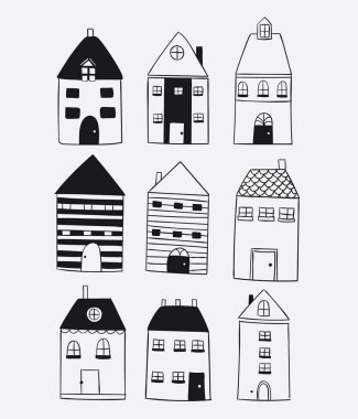 Güzel ev tasarım. Güzel bir ev tarzı mimari stilleri çeşitli.