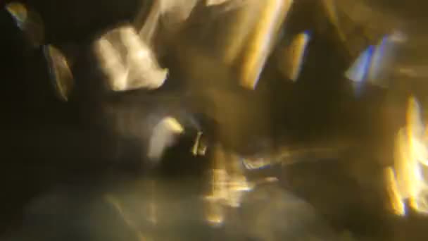 Пленка Burn Footage Light Импульсы Перчатки Красивая Утечка Света Ultra — стоковое видео