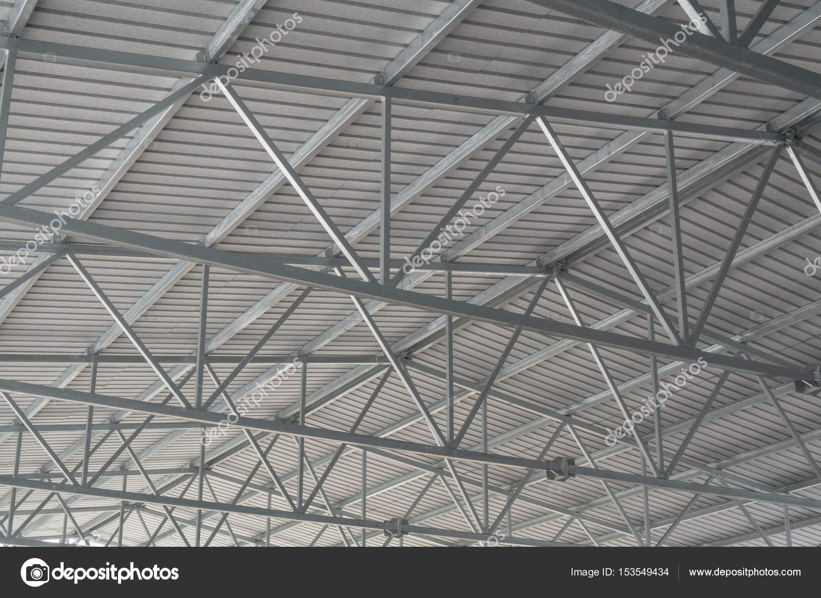 New Corrugated Metal Roof Stock Photo C Maskalin 153549434